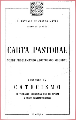 Carta PAstral sobre problemas do apostolado moderno